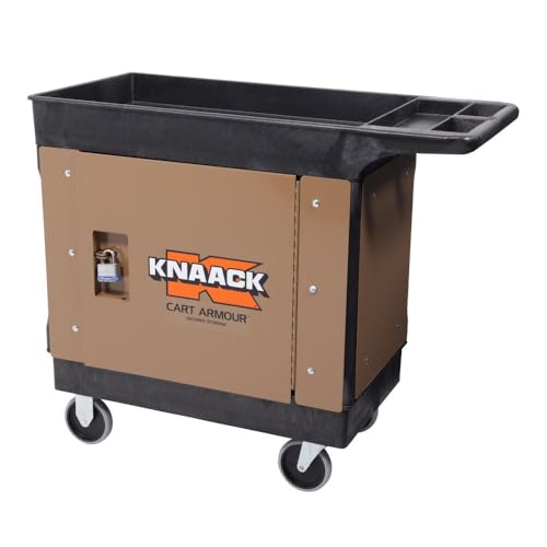 Knaack Portable Utility Cart Security Paneling, Heavy-Duty Steel, 16-Gauge, 2.5 x 2.5 x 5.5 in