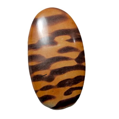 Jaspe naturel précieux peau de tigre : cabochon de collection GH_NAT_02657 d'exception