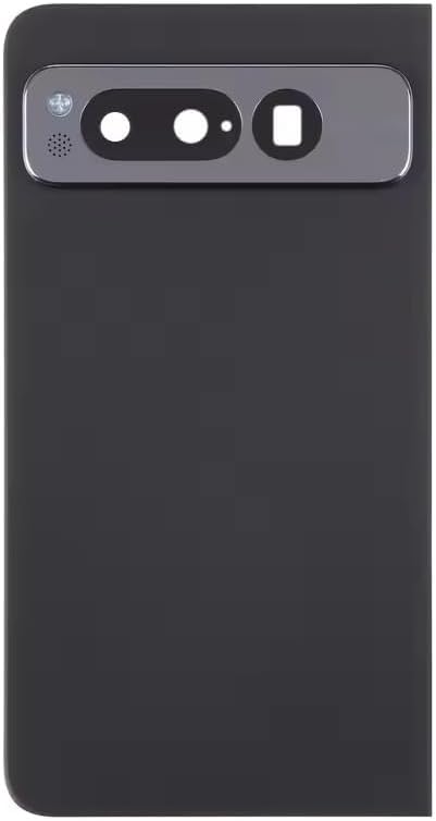 Compatible Rear Glass Panel for Google Pixel Fold Model GR1YH – Battery Door Back Cover, Battery Back Cover Housing Replacement Part (White)