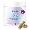 Proov – Pro – Promotes Progesterone Production – Hormone Balance for Women – Fertility & Menopause Support – Vitex, Ashwagandha, Maca – Herbal Supplement – 30 Capsules – 2 Month Supply