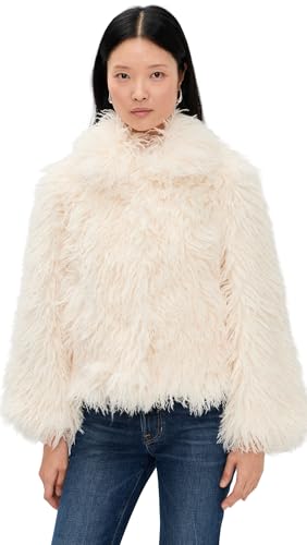 Cinq à Sept Women's Geraldine Coat, Ivory/Ivory, XXS at Amazon
