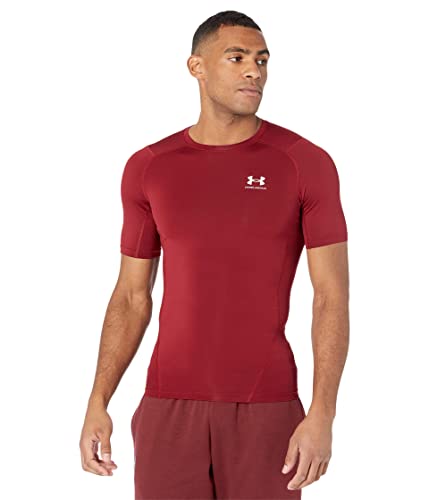 Image of Under Armour Men's UA HG Armour Comp SS Short Sleeve Functional Shirt Quick Dry T-Shirt with Compression Fit