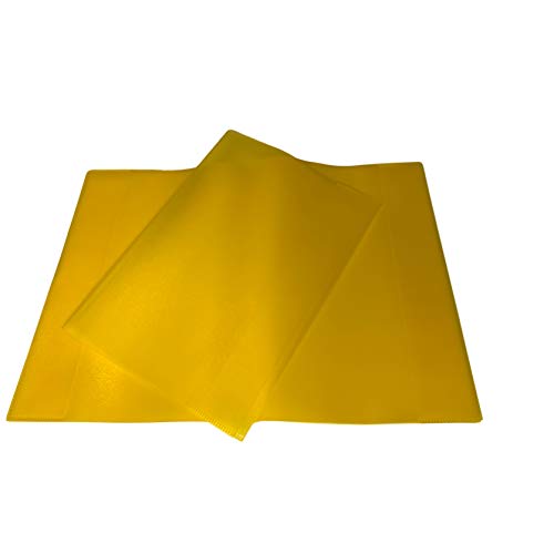 Pack-of-50-A4-Frosted-Yellow-Exercise-Book-Covers