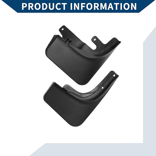 Image of Mud Flaps Splash Guards W /Mount Accessories for Rivian R1T 2020-2024 Front and Rear Mud Guards 1 Set