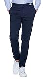 Tommy Hilfiger Core Denton Straight Chino, Pantalones Hombre, Azul (sky Captain 403), 32W 34L
