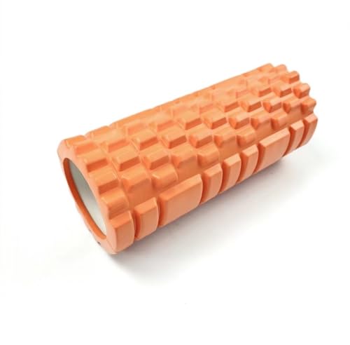 フォームローラー, EVA素材, マッサージ用ストレッチ器具, ピンク, 筋肉リフレッシュ (オレンジ)