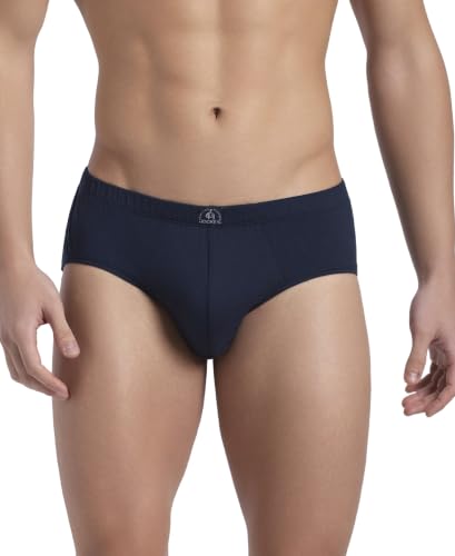 Image of Jockey 8035 Men Super Combed Cotton Solid Brief with Ultrasoft Concealed Waistband