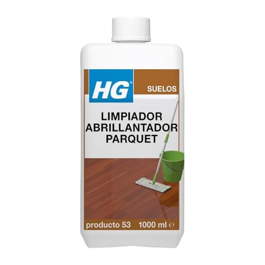 HG Limpiador Abrillantador uso Diario, Restaurador Concentrado para Limpiar Suelos de Madera con Fragancia Fresca - 1 litro (467100130)