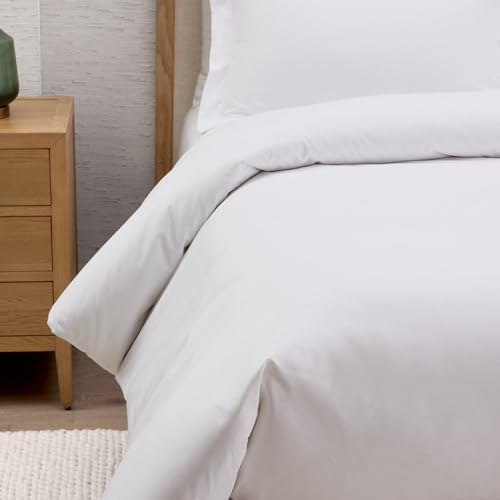 Westin Hotel Duvet Cover - Cotton Blend - 300 Thread Count - Jacquard - White - Queen Size