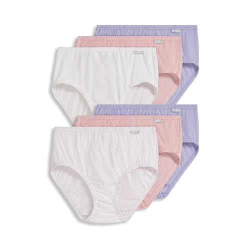 Image of Jockey Women's Underwear Plus Size 100% Cotton Elance Hipster - 6 Pack