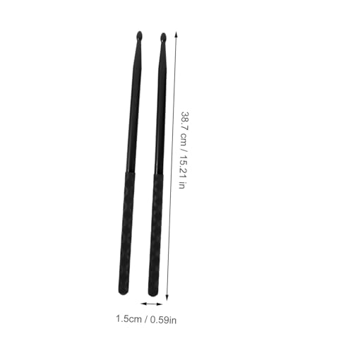 3 pares de baquetas de nylon con funda antideslizante miniatura 2
