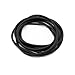soft tubing Black Nature Latex Rubber Hoses High Resilient Elastic Tube 1.6mm 2mm 3mm 4mm 5mm 6mm 7mm 9mm 10mm 12mm 14mm 17mm industrial rubber (Size : 3 Meters, Color : ID 1.7mm x 4.5mm OD)