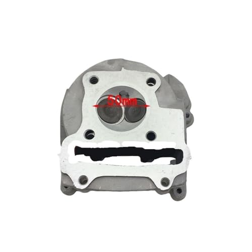Conjunto de culata de 50 mm para solucionar la pérdida de compresión en scooter GY6 3