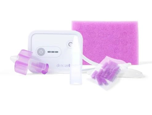 Image of Dr. Noze Best Baby’s First Year Bundle | Pediatrician-Designed Electric Baby Nasal Aspirator with Newborn Nosepiece & 40 Filters | Baby Registry Essential for Congestion Relief