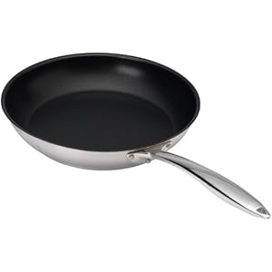 Browne (5724061) 11″ Stainless Steel Excalibur Non-Stick Fry Pan