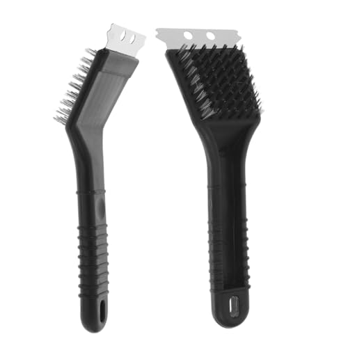 Balacoo 2pcs Bird Cage Cleaning Tools Multi-Function Bird Droppings Brush Long Handle Birdcage Cleaning Brush Pet Cage Accessory