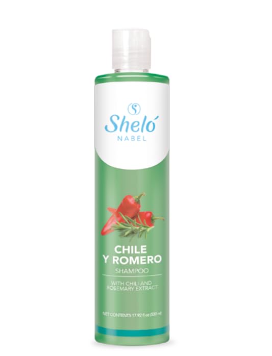 Sheló NABEL Shampoo De Chile Y Romero 17.92 fl oz (liquid) 530ml Control dandruff & seborrhea