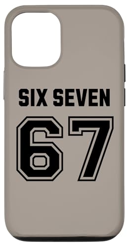 67 Six Seven Sport Design on Back. 6 7 Meme Men Women Kids X}zP[X iPhone 12/12 Pro p