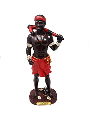 12" Elegua Statue Orisha Elewa Eleggua Santeria Lucumi African God