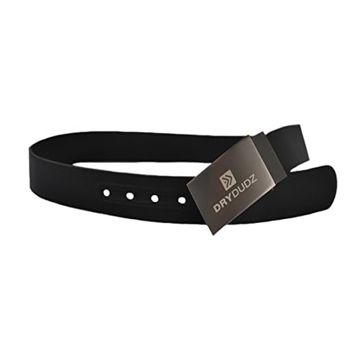 Mens Silicone Hydro Tech Belt, Athletic Water Proof, Adjustable All Weather Belt