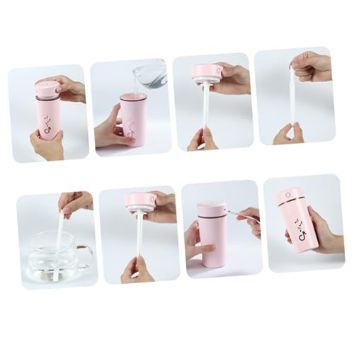Mini humidificador USB con luz nocturna para aromaterapia miniatura 3