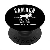 Photo Gallery camden maine usa con moose design souvenir popsockets popgrip adesivo Photo Gallery camden maine usa con moose design souvenir popsockets popgrip adesivo