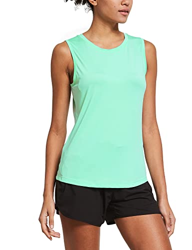 Image of baleaf Women's Workout Tank Tops Sleeveless Quick Dry Running Shirts Lightweight Loose Fit for Yoga Athletic Gym