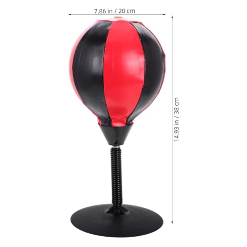VANZACK Boxing Speed Ball for Boys and Girls Inflatable Set Sturdy Pu Material Compact Home Gym Martial Arts Training