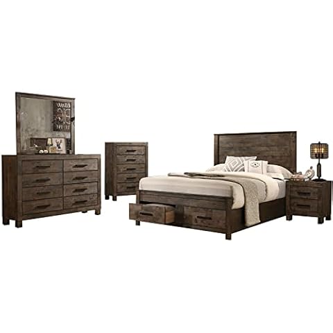 Coaster Woodmont Farmhouse Bedroom Set Cover