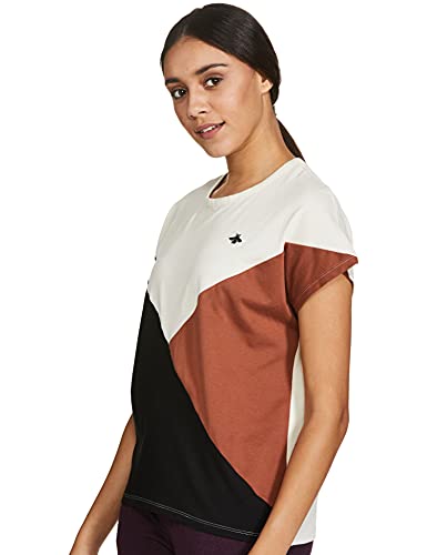 Image of Mode By Red Tape Women's Off White Round Neck T-Shirt