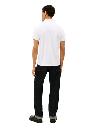 Image of Tommy Hilfiger Men's Short Sleeve Moisture Wicking Stretch Polo Shirt With Quick Dry + Uv Protection