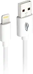 C3Tech Cabo USB para Smarthphone CB-L20WH Branco, 2Metros, Suporte a Carregamento e Transferência de Dados