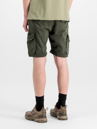 Alpha Industries Herren Crew Short Für Cargos, Greyblack, 31 EU – Ansicht 4