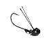 Tackle HD Jig Head Fishing Hooks, Stealth HD 3 Pack, 3/16 Ounce, Black