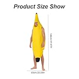 Zoom IMG-1 rakiuty costume da banana adulti Zoom IMG-1 rakiuty costume da banana adulti