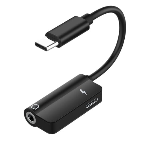 SBSTKSSHOJI イヤホンジャックアダプター 3.5mm変換アダプタ Type-C to 3.5mmイヤホンジャック変換ケーブル 2in1 軽量 音楽再生 通話 ゲーム TPC3521-TKS