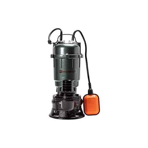 Schmutzwasserpumpe Röhtenbach Fäkalienpumpe 550 W SCHLAUCH 18000L/Std Tauchpumpe Schneidwerk Cover