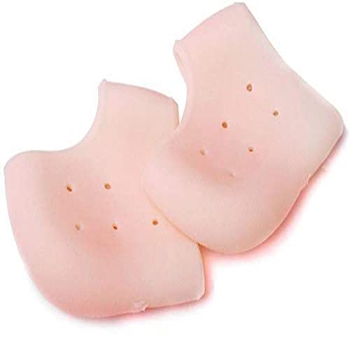 PRT GOLD Heel Pain Relief Products For Women Anti Crack Silicon Gel Heel And Foot Protector Moisturizing Socks for Foot Care, leg pain relief products And Heel Pad for Men And Women-picture-12