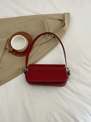 Image of Women's Brown Handbag - Stylish PU Leather Sling & Shoulder Bag with Adjustable Strap | Elegant Daily Office & Casual Tote Bag