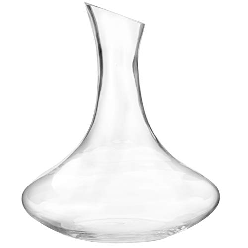 Mimo Style Decanter Para Vinho Com Capacidade de 1,5 Litros, Útil Para Vinho Tinto ou Branco, Limpa Impurezas Deixando Sua Bebida Mais Pura, Produzido em Vidro de Excelente Qualidade