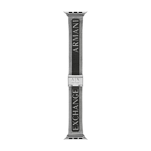 Bracelet homme Armani Exchange en acier pour Apple Watch, le cadeau masculin incontournable
