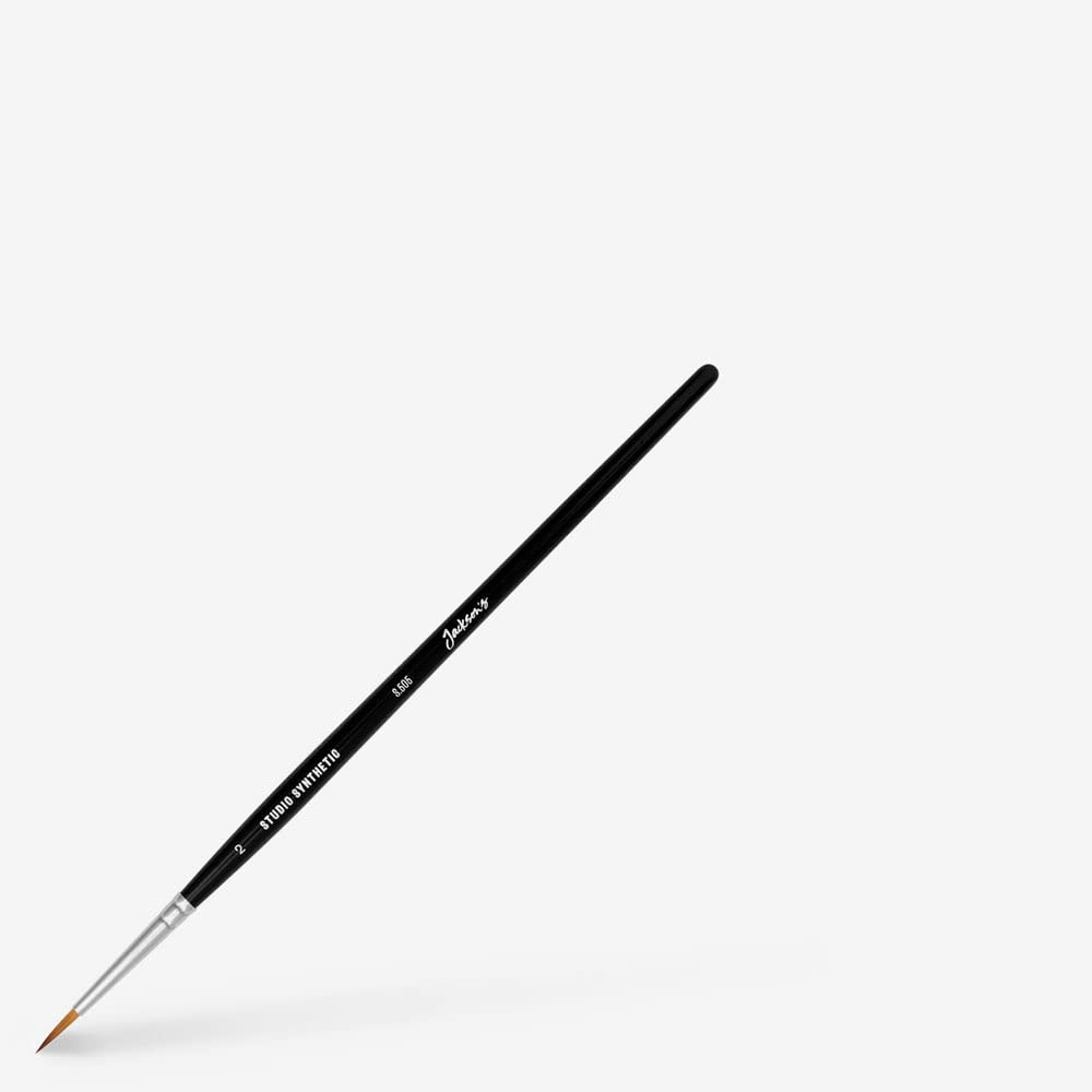 Jackson's Beige 2 Round Studio Synthetic Watercolour Brush