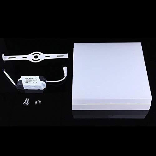 Luminaire ELD 12W encastrable plafonnier carré pour balcon - 4
