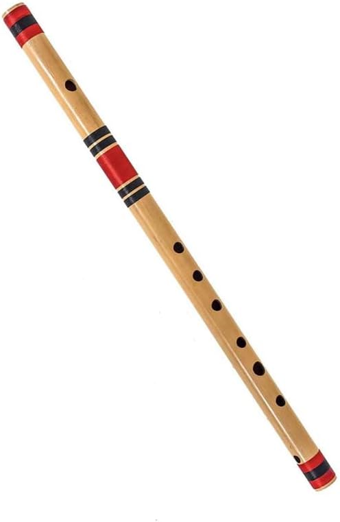 Indiase Bansuri Fluit met Fipple mondstuk (Medium C) - Bamboe - Voor