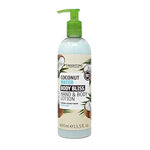 Creightons Body Bliss Coconut Water Hand And Body Lotion (400ml) – Contains 90%+ Naturally Derived Ingredients, Cruelty Free, Vegan Friendly & Paraben Free