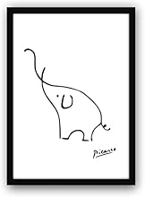 ピカソの象のポスター