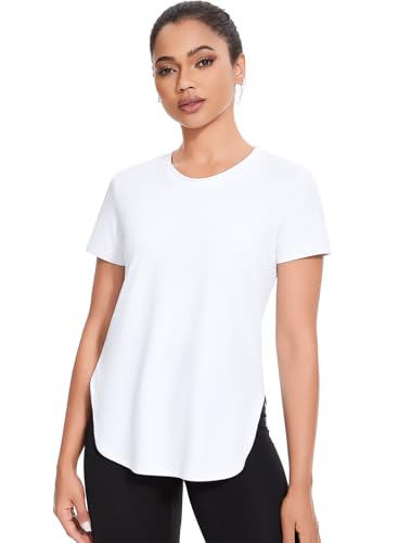 Cosy Pyro 4-Pack Workout Tops for Women UPF 50+ Yoga Shirts Short Sleeve Athletic T-Shirts Quick Dry Running Gym Tee2