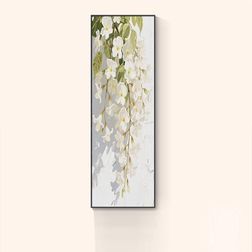 Tapa Cuadro Eléctrico Decorativa Abatible, Cuadro para Cubrir Contador de Luz de Aluminio y Cristal, Decoración Murale de para Salon y Entrada(Style-j,16'/40cm)