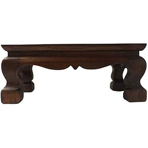 CoziNest Teak Wood Buddha Stand Cover