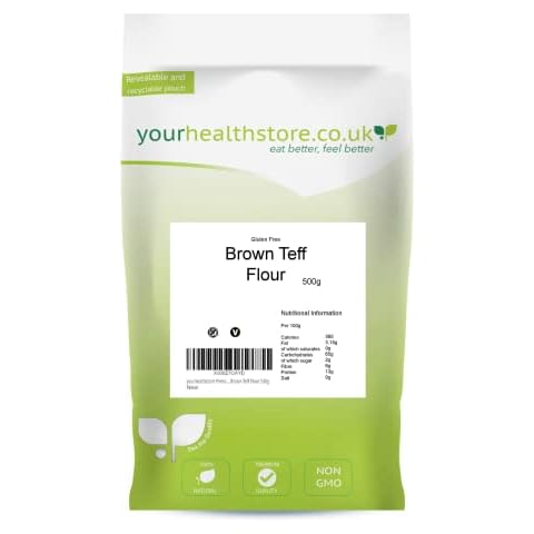 Yourhealthstore Premium Gluten Free Teff Flour 500g Cover